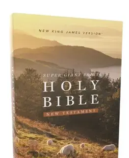 Náboženstvo NKJV Super Giant Print New Testament, Softcover, Red Letter, Comfort Print - Thomas Nelson