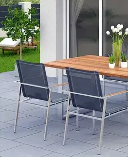 Záhradné jedálenské sety Záhradný jedálenský set 4+1 D4932 Dekorhome