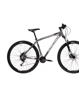 Bicykle Kross Hexagon 7.0 29" - model 2022 grafitová/biela/čierna - S (17", 174-180 cm)