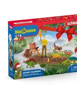 Drevené hračky Schleich 98644 Adventný kalendár Dinosaury