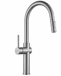 Kúpeľňové batérie REA - Kuchynská batéria Fresh vysoká BRUSH NICKEL REA-B6330
