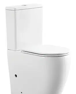 Doplnky do kúpeľne HOPA - Kombi WC ARCO NEW TORNADO s FLAT sedadlom Soft-close OLKLT2157AUQ3