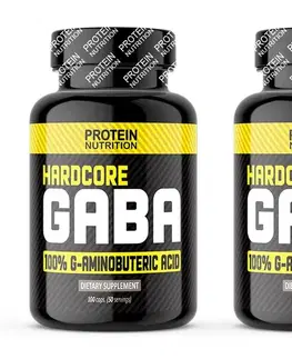 GABA 1+1 Zadarmo: Hardcore GABA - Protein Nutrition 100 kaps. + 100 kaps.