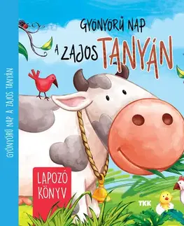 Leporelá, krabičky, puzzle knihy Gyönyörű nap a zajos tanyán - Lapozó könyv