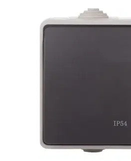 Predlžovacie káble  Spínač domový striedavý 250V/10A IP54 A1398