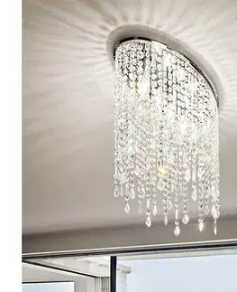 Svietidlá Ideal Lux - Krištáľové stropné svietidlo 3xE14/40W/230V