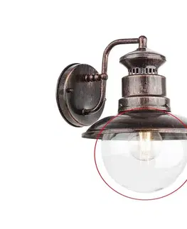 Lampy Redo A9046 - Náhradné tienidlo k nástennému svietidlu a lustru SCOTT číra A9045