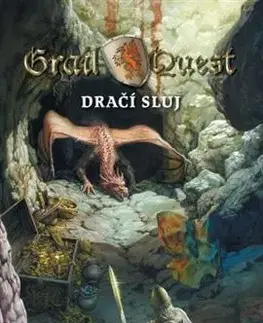 Sci-fi a fantasy GrailQuest 2: Dračí sluj - J. H. Brennan