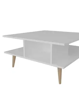 Konferenčné stolíky Konferenčný stolík Akya Coffee Table - White
