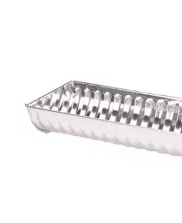Formy na pečenie Kinekus Forma srnčí chrbát 123/32cm pocínovaný plech