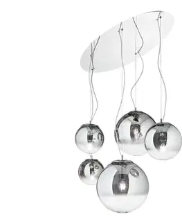 Svietidlá Ideal Lux - Luster na lanku MAPA FADE 5xE27/60W/230V 140759