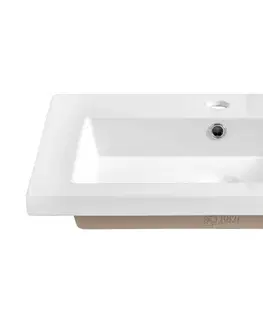 Umývadlá ArtCom Keramické umývadlo SPIRIT UM-8070-60 | biely lesk 60 cm