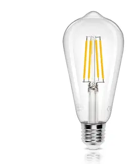 LED osvetlenie  B.V. LED Žiarovka ST64 E27/8W/230V 2700K -  102900QLO