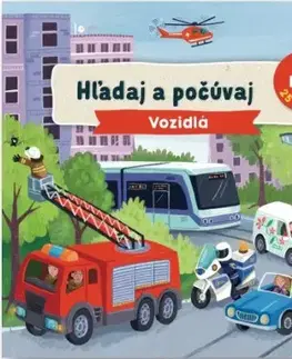 Zvukové knihy Hľadaj a počúvaj - Vozidlá - Lucy Barnard