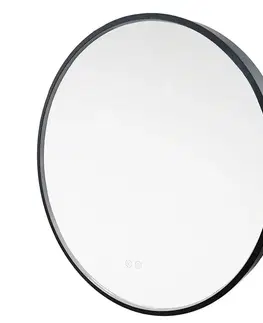 Kúpeľňové zrkadlá Mereo Zrkadlo okrúhle pr. 80 cm, LED osvetlenie a odhmlievanie CN165