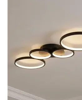 Svietidlá BRILAGI - LED stropné svietidlo ECHO LED/40W/230V 4000K 32x90 cm čierna BRMXX1510
