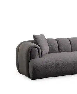Pohovky a gauče Trojmiestna pohovka Puffy 3 Plain - Anthracite
