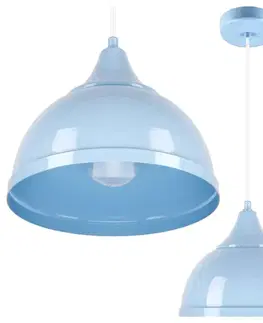 Moderné stropnice Lampa Kupidyn 2998/Z-B-1 modrá LW1