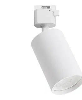 Svietidlá  Bodové svietidlo pre jednofázový lištový systém TIGER 1xGU10/10W/230V biele ML2337