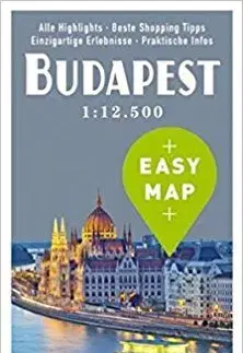 Európa Budapest Easy Map 1:12 500