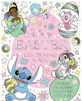 Pre deti a mládež - ostatné Disney Easter Colouring Book - The Perfect Easter Gift - Walt Disney