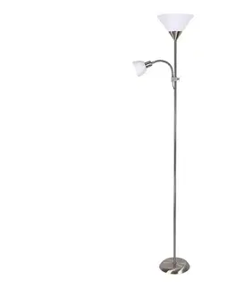 Lampy Rabalux 4064 - Stojaca lampa ACTION 1xE27/100W + E14/25W
