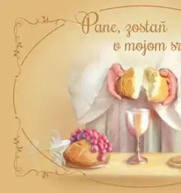 Náboženská literatúra pre deti Pane, zostaň v mojom srdci (hnedá)
