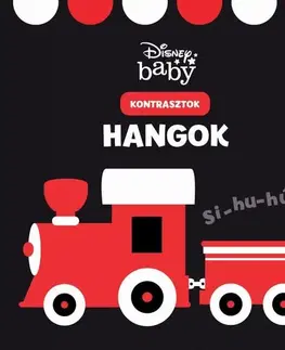 Leporelá, krabičky, puzzle knihy Disney Baby: Kontrasztok - Hangok