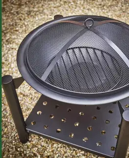 Záhradné ohniská Prenosné ohnisko 55 cm Dekorhome