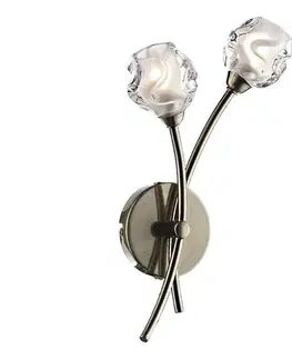 Svietidlá Där Lighting Där Lighting SEA0975 - Nástenné svietidlo SEATTLE 2xG9/40W/230V mosadz SEA0975