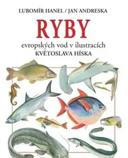 Biológia, fauna a flóra Ryby evropských vod v ilustracích Květoslava Híska, 2. vydání - Jan Andreska,Lubomír Hanel
