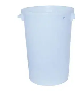Zavlažovače Kinekus Sud biely, plastový, 120L, bez veka