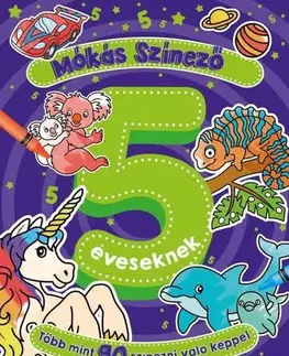 Pre deti a mládež - ostatné Mókás színező 5 éveseknek