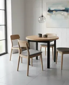 Kuchynské a jedálenské stoly Signal Jedálenský stôl ADAM | 80 cm