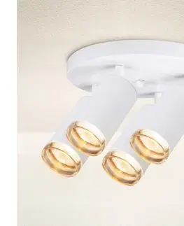 Svietidlá BRILAGI - Kúpeľňové bodové svietidlo SELE AQUA 4xGU10/30W/230V IP44 biela WO-T7-W-OEM