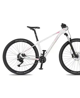 Bicykle Dámsky horský bicykel 4EVER Vanessa Lady 29" - model 2026 red/pink hologram - S (16", 155-165 cm)