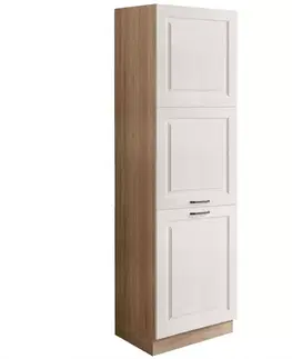 Kuchynské skrinky stojace Kuchynská skrinka Smart 21D Sonoma/biely Mat