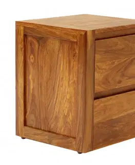 Nočné stolíky Nočný stolík Gani 45x50x40 z indického masívu palisander