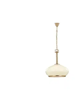 Svietidlá  Luster na reťazi ASTORIA 1xE27/15W/230V zlatá 1321