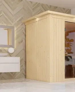 Sauny Interiérová fínska sauna 195x151 cm Lanitplast