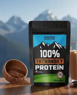 Proteínové koncentráty 100% Tatranský Proteín - Protein Nutrition 1000 g Vanilka + Stévia