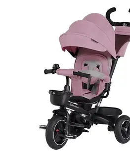 Trojkolky KINDERKRAFT select - Detská trojkolka 5v1 SPINSTEP ružová KRSPST00PNK0000