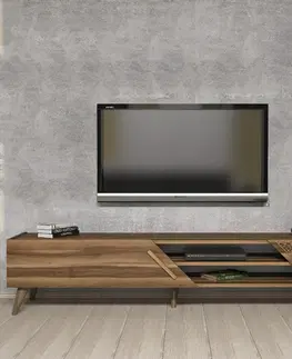 Konferenčné stolíky Televízny stolík Beril Walnut