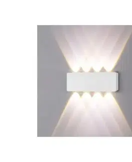 LED osvetlenie Top Light - LED Vonkajšie nástenné svietidlo LED/8W/230V IP44 4000K biela Ray B