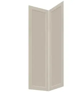 Kuchynské skrinky Čelo skrinky Luxeo F15-G60N2(100) rám kašmír