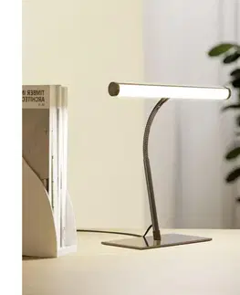 Lampy Eglo 901981 - stmievateľná LED stolná lampa RICCIONE LED/5W/230V 2700/4000/6500K chróm 901981