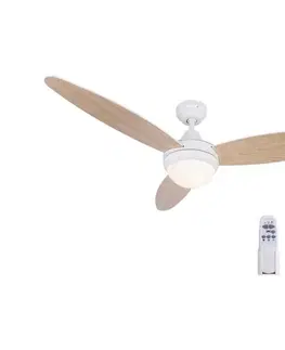 Ventilátory Globo 03612 - Stropný látor CORDULA 2xE14/40W/230V + ovládanie 03612