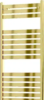 Radiátory do kúpeľne MEXEN/S - Urán radiátor + vykurovacia tyč 1800 x 600 mm, 900 W, zlatá W105-1800-600-2900-50