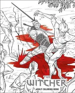 Maľovanky pre dospelých The Witcher Adult Coloring Book