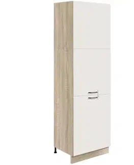 Kuchynské skrinky stojace Skrinka do kuchyne Favorit 21d Sonoma/White